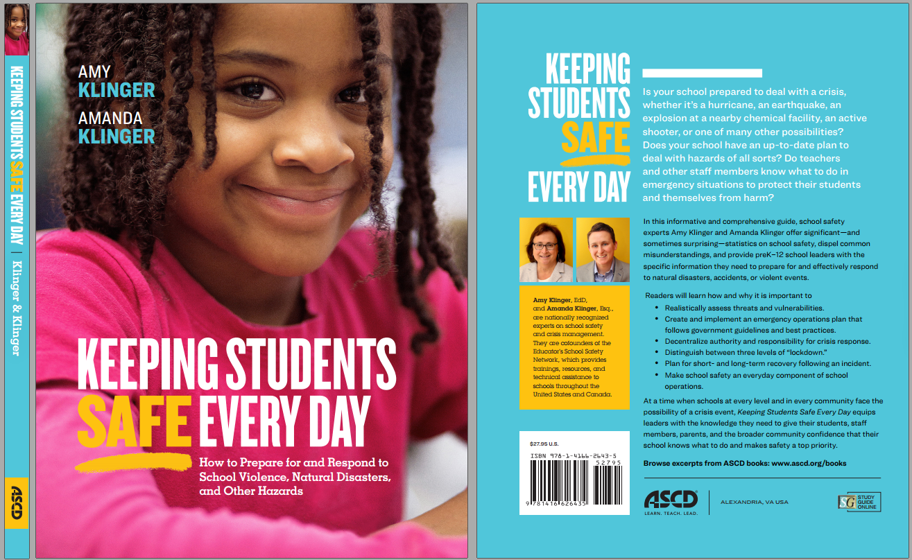 Keeping Students Safe Every Day Book Includes Shipping The