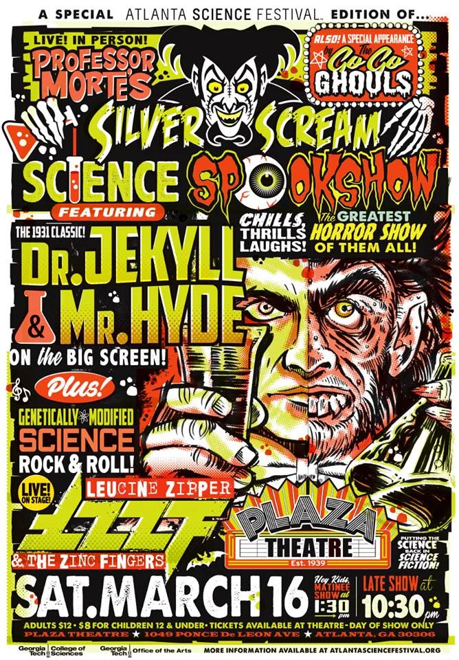 Jekyll and Hyde Spook Show Poster — Silver Scream FX Lab Jekyll and Hyde Spook Show Poster — Silver Scream FX Lab