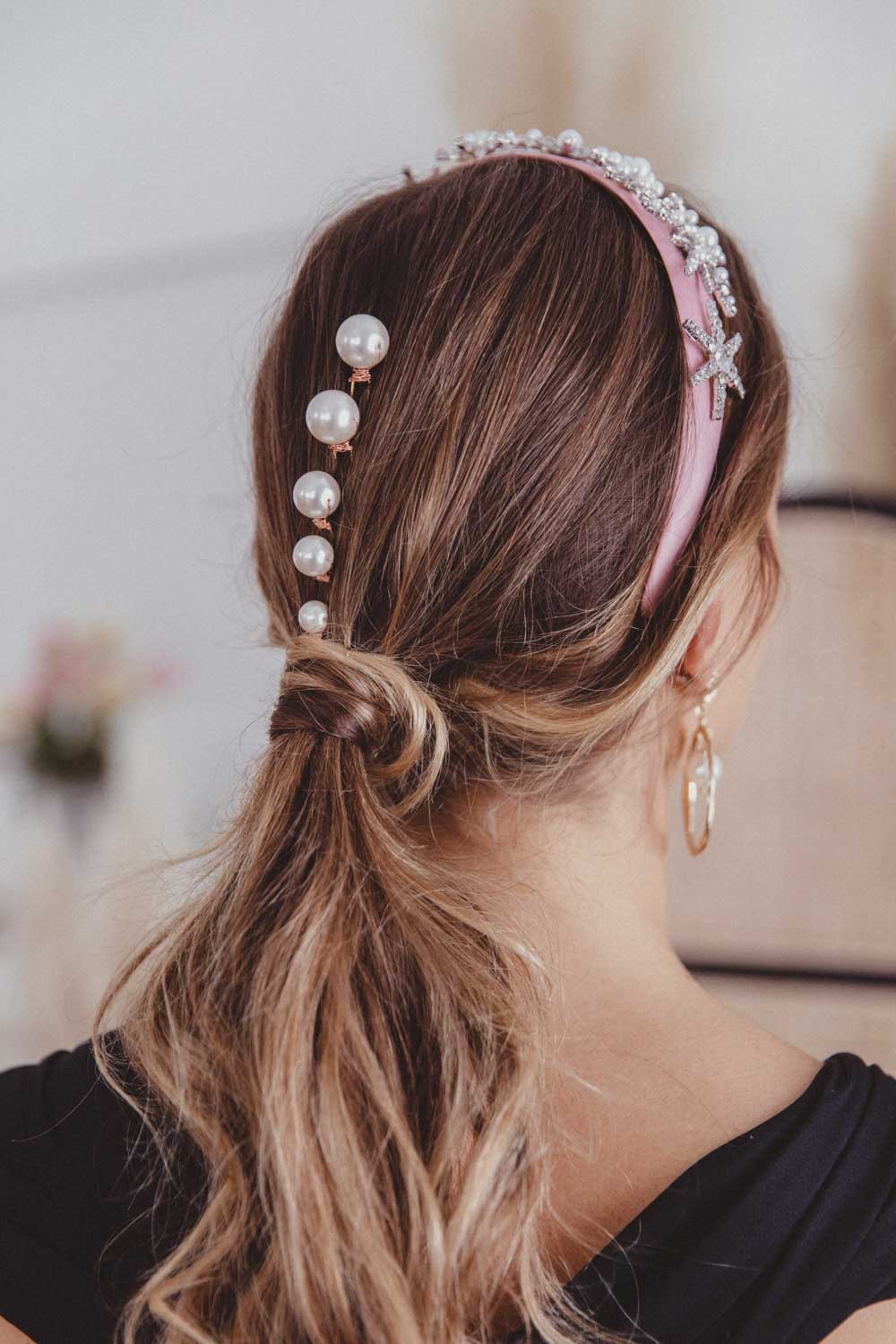 Handmade Pearl Needle Set We Are Flowergirls Custom Handmade Flower Crowns
