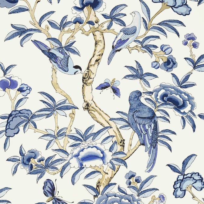 Thibaut Giselle Wallpaper — FABRIC GALLERY