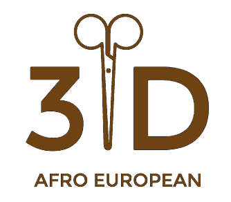 3D Afro European Unisex Salon 