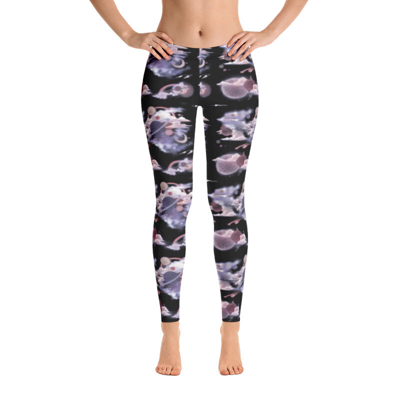space yoga pants