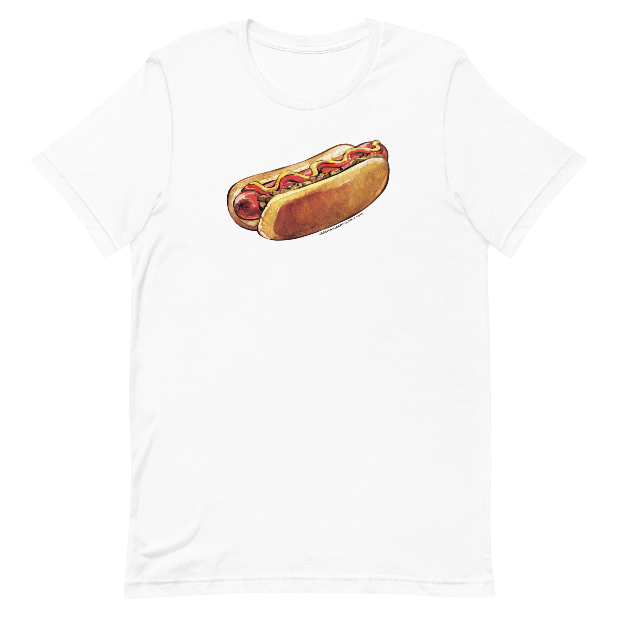 【ANGLAN】25SS★ [AG] Hotdog Graphic Ringer Half Tee ANGLAN】25SS☆ [AG] Hotdog Graphic Ringer Half Tee Tシャツ
