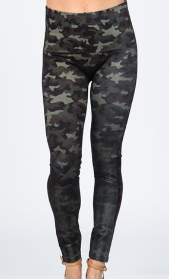 M. Rena High Waisted Denim Camo 
