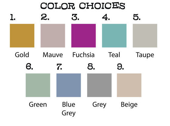 Great Dane Color Chart