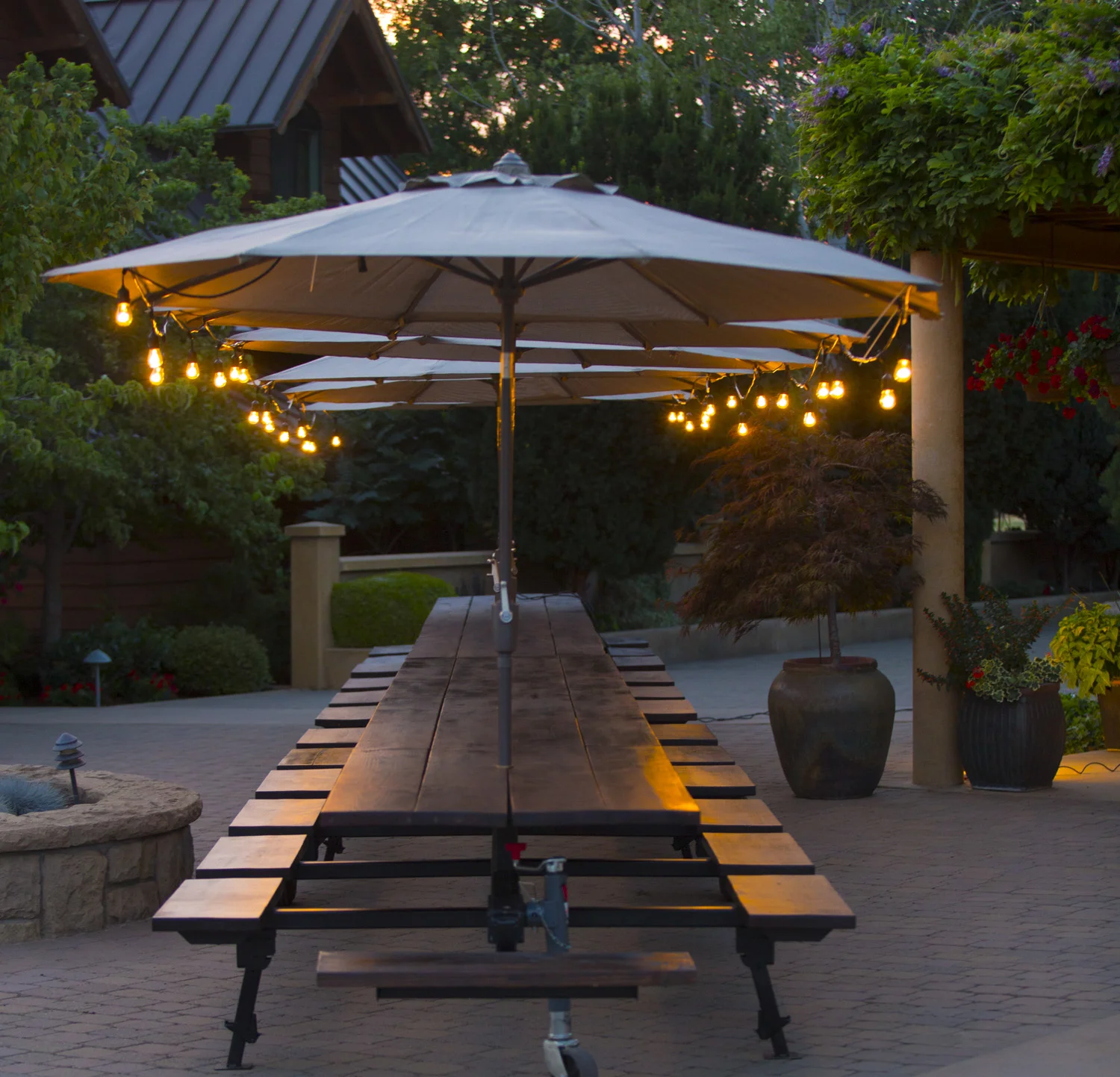 table umbrella
