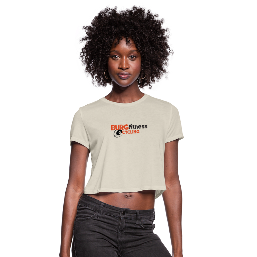Women's Cropped T-Shirt — BurgFitness