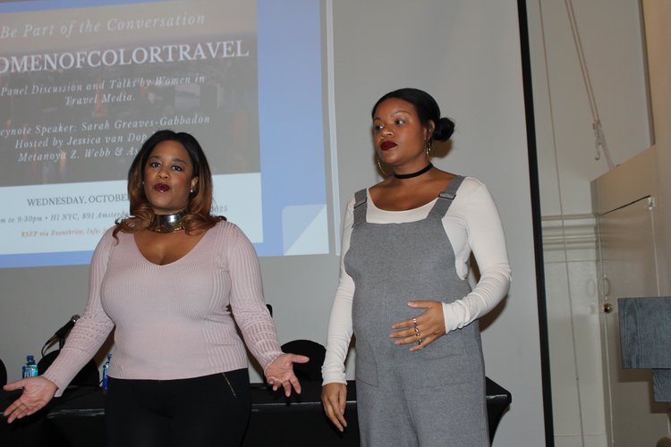 通过Globetrotting Stiletto的Metanoya主持#WomenofColorTravel