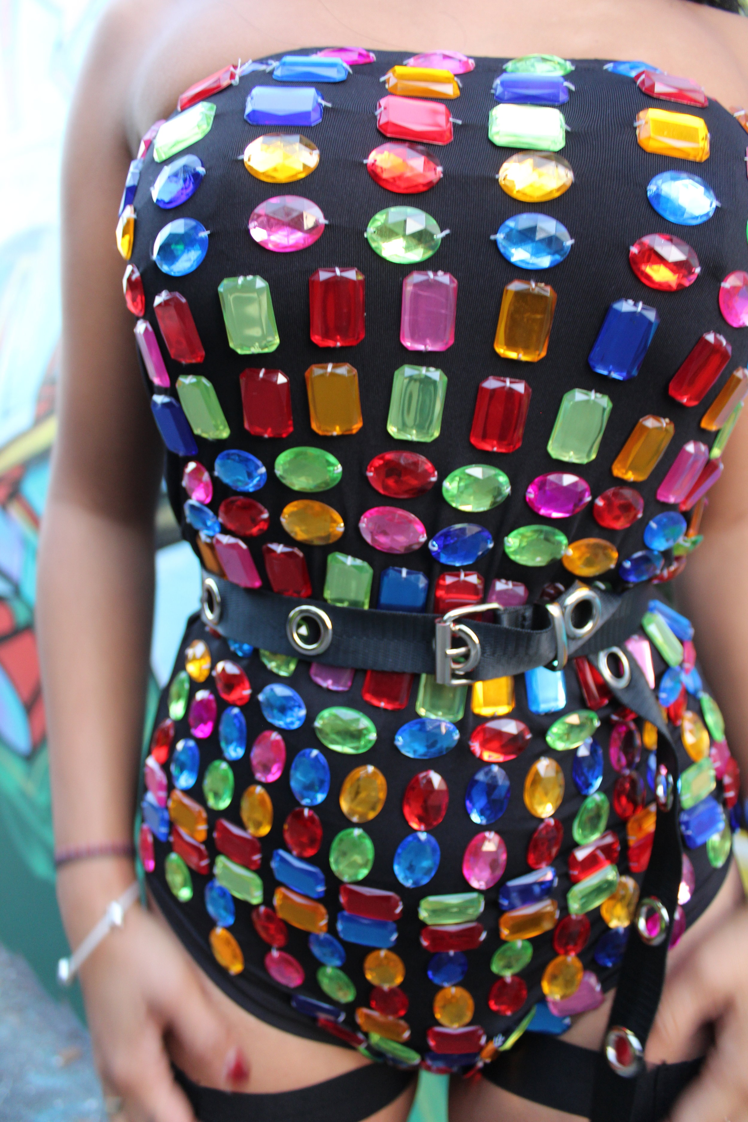 jewelled bodysuit