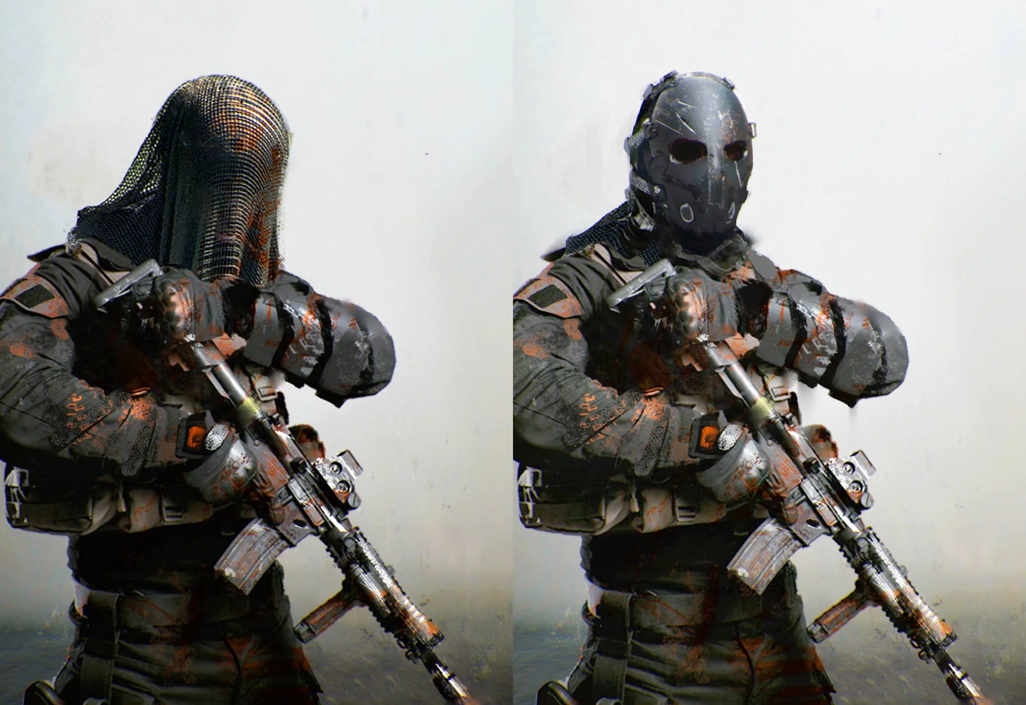 Future ЧВК солдат Concept Art