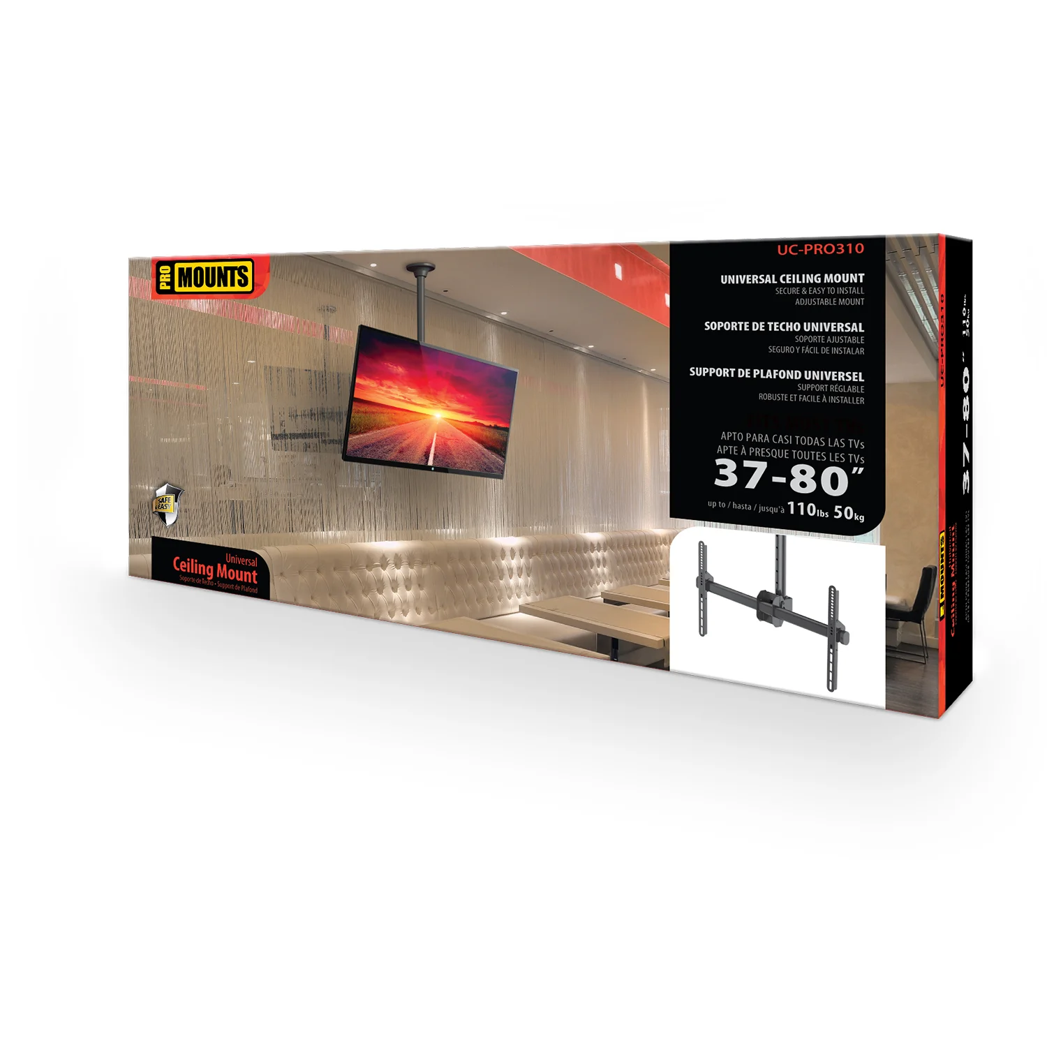 Large Ceiling Mount Uc Pro310 Promounts