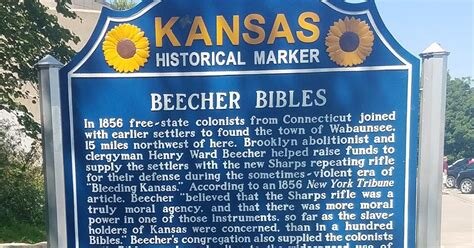 1856年 - Beecher-Bible-kansas.jpg