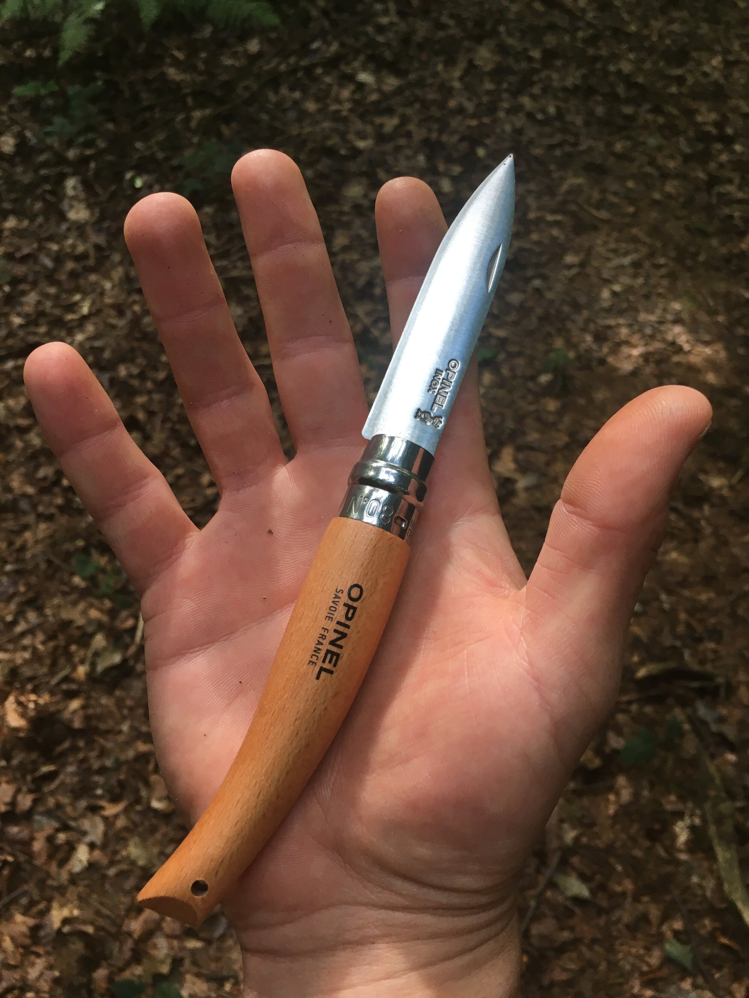 Opinel No.08 Spear Point Knife — Howl Bushcraft