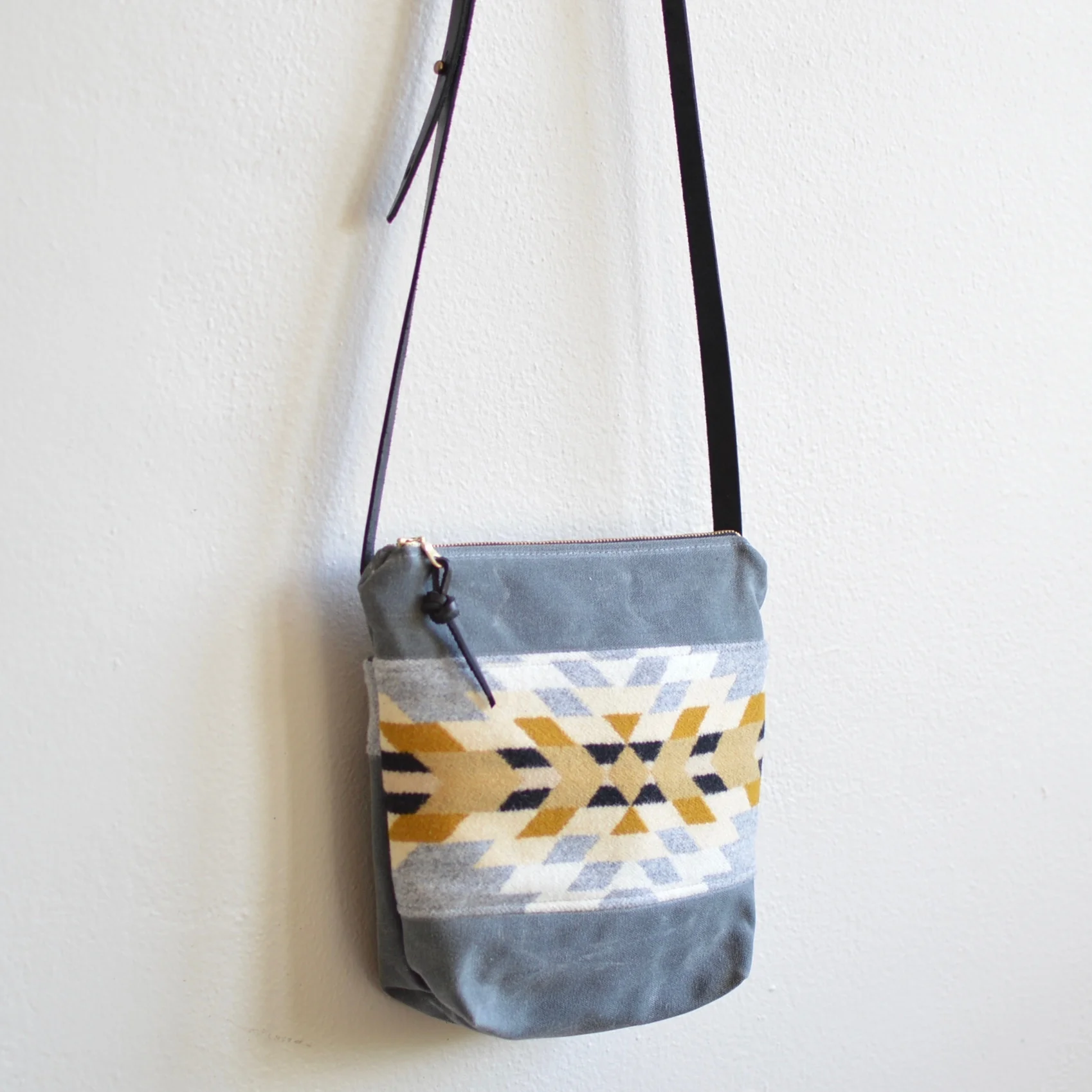 small fabric crossbody bag