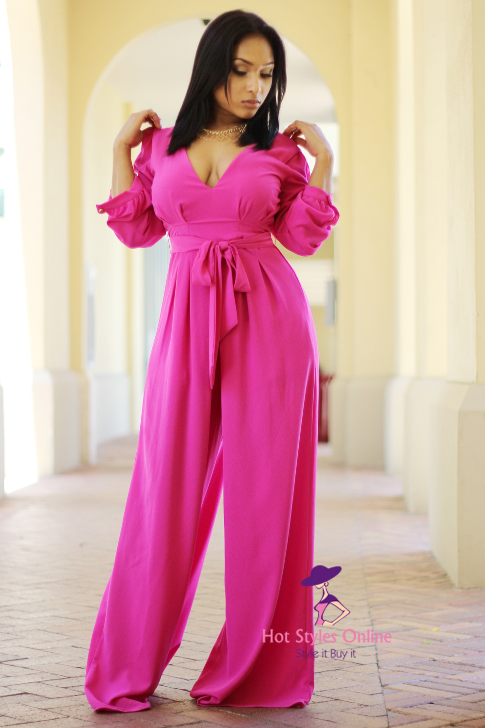 latest palazzo jumpsuit style