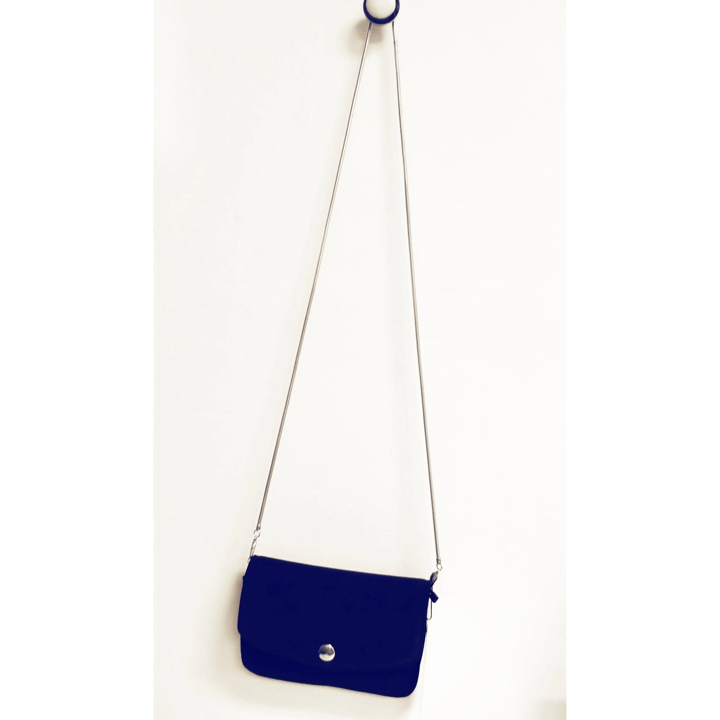 navy shoes and handbag