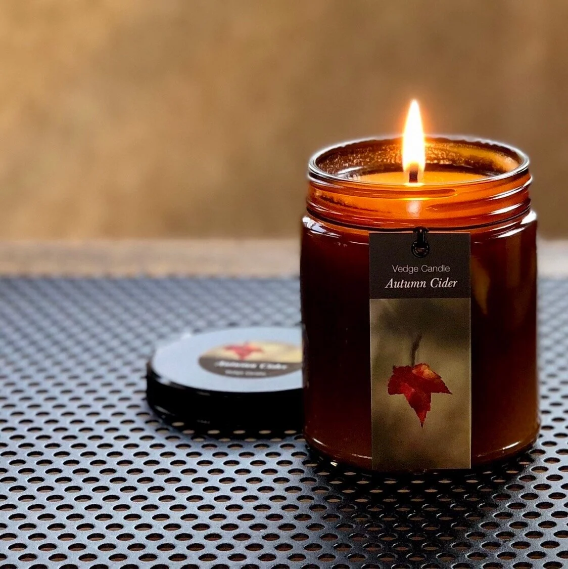 amber glow candle