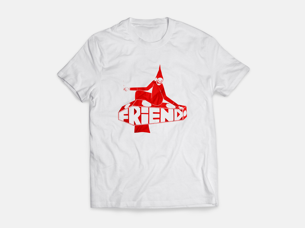 friends printed t shirts