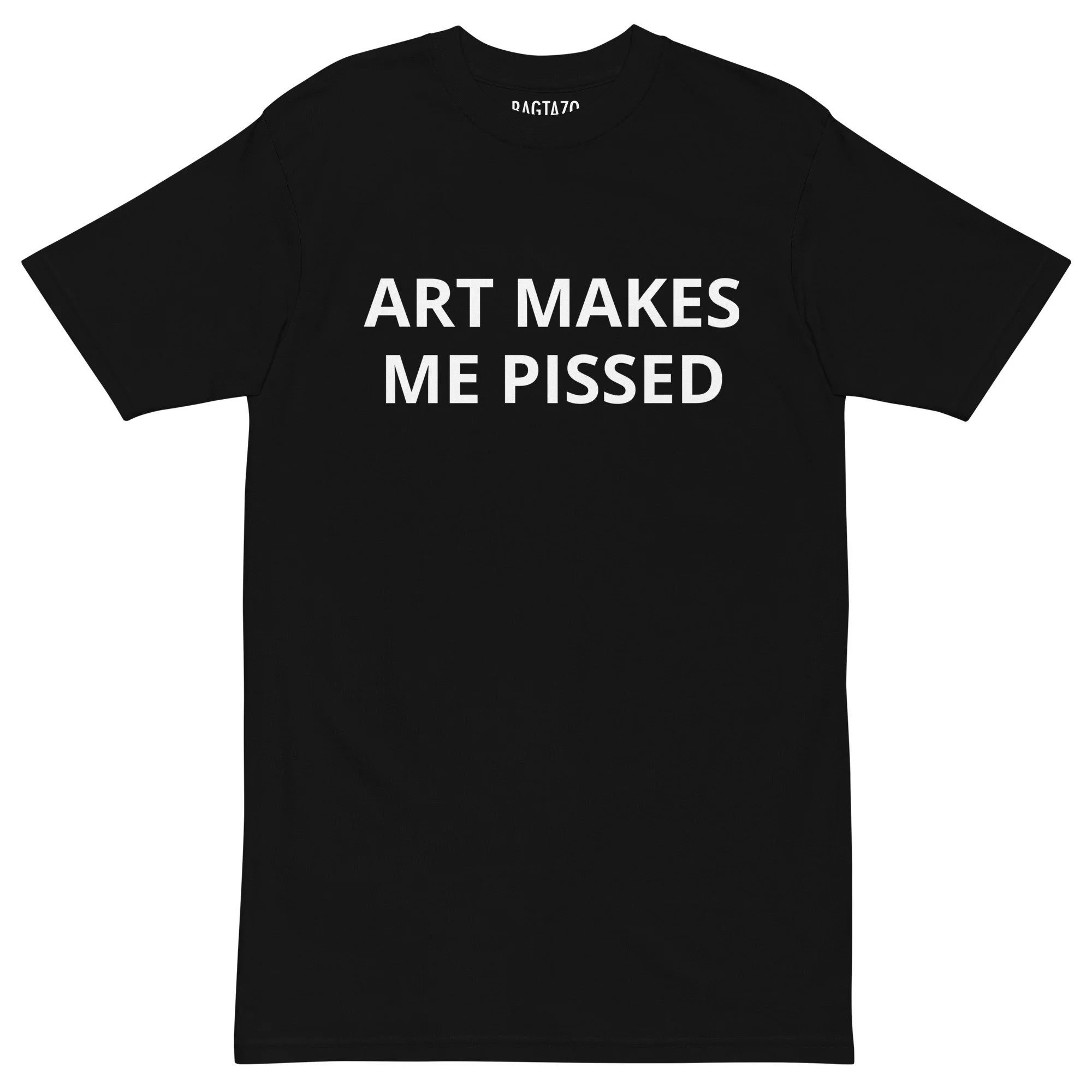 Art Makes Me Pissed Tee • Black - Bagtazo