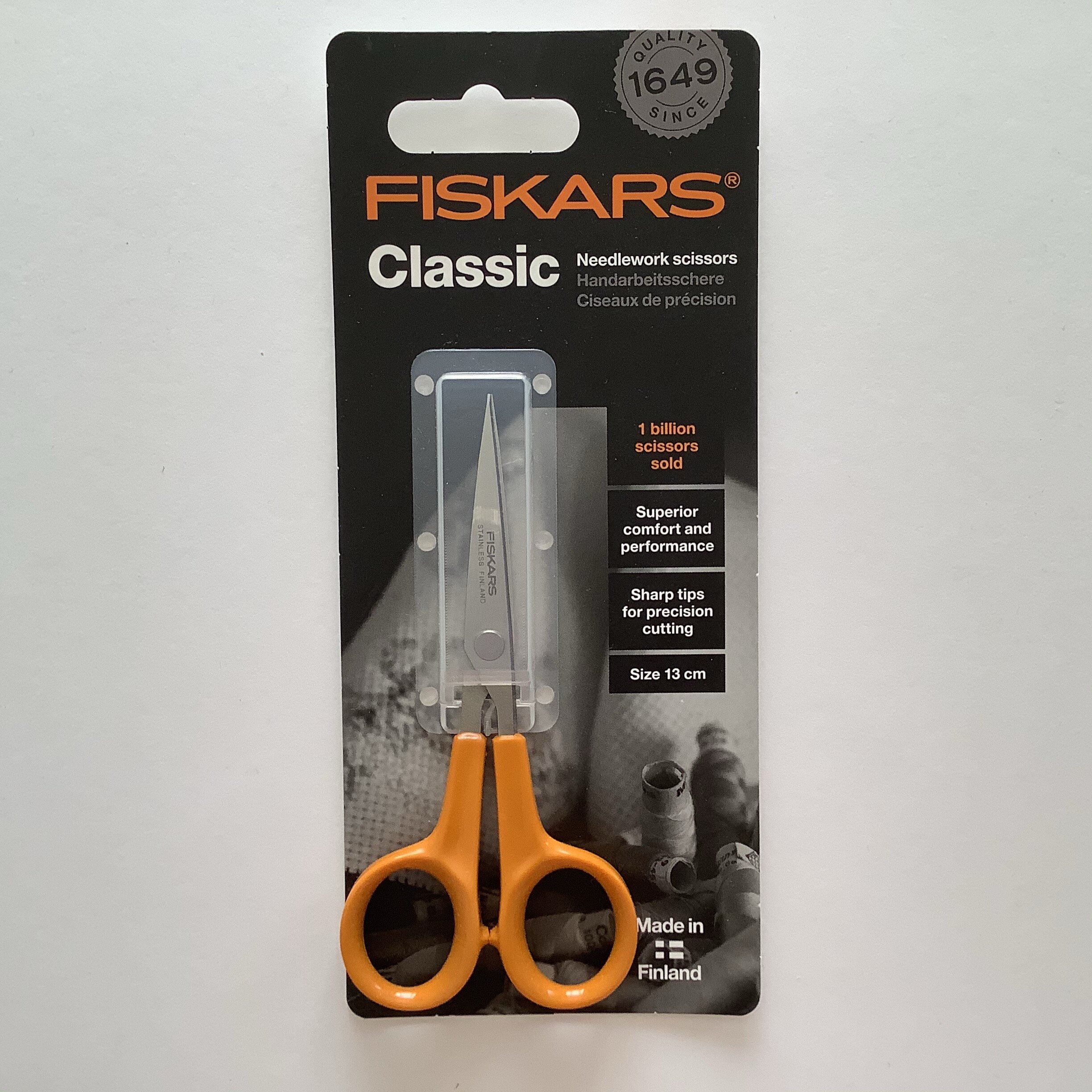fiskars needlework scissors