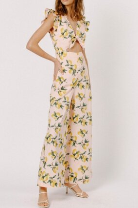 lemons jumpsuit