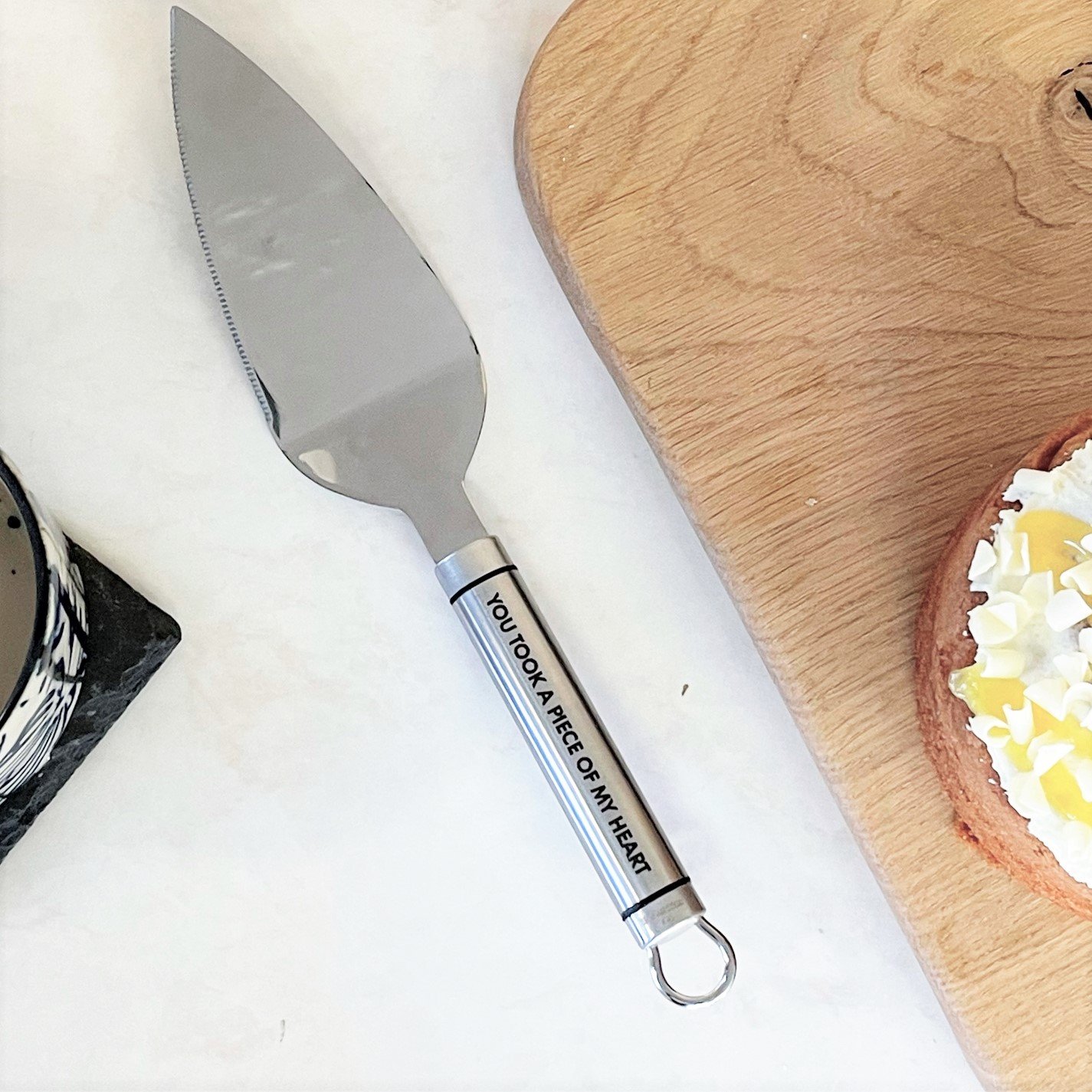 Personalised cake cutting knife hot sale