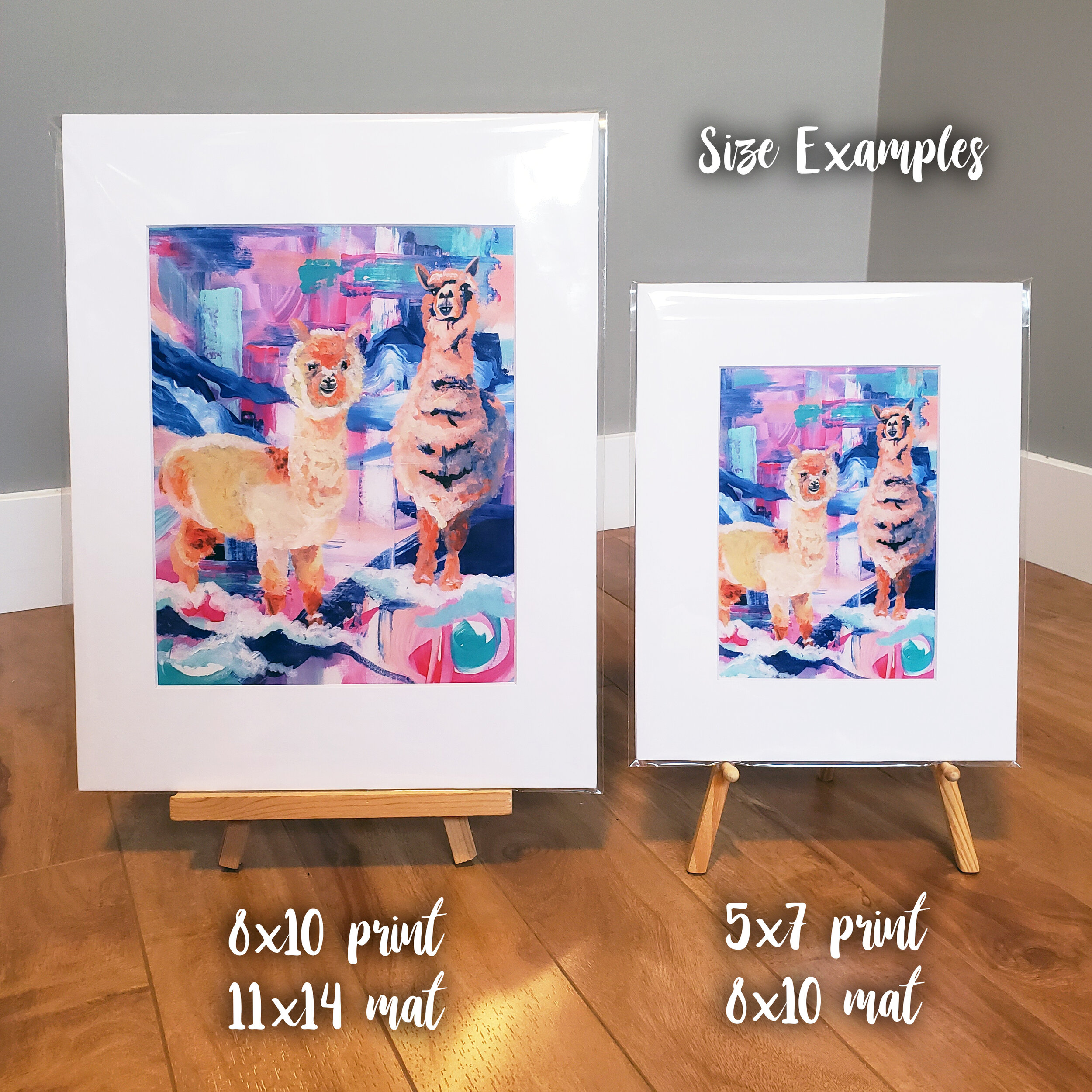 Neon Love Print