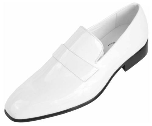 white moccasins