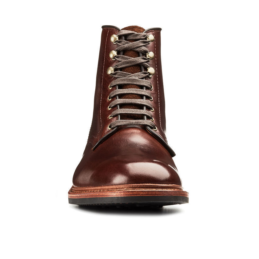Handmade Mens Brown Plain Toe Casual Boot Cmb 500 Curvento