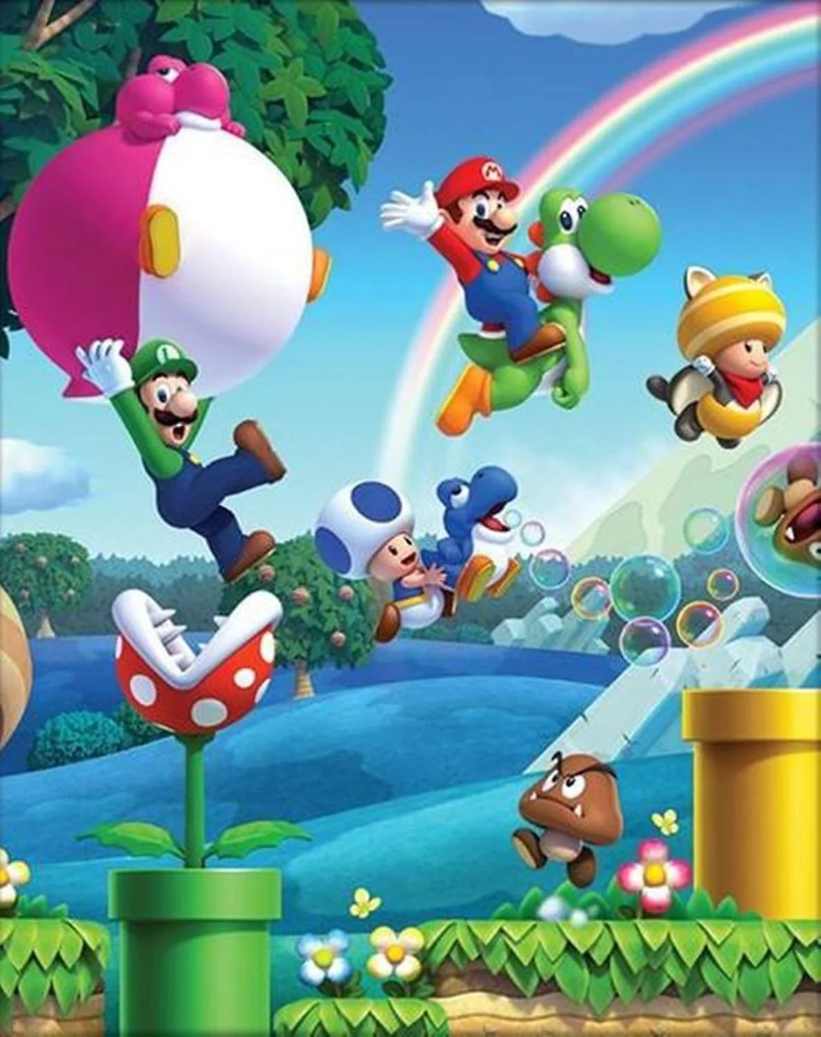 super mario bros w