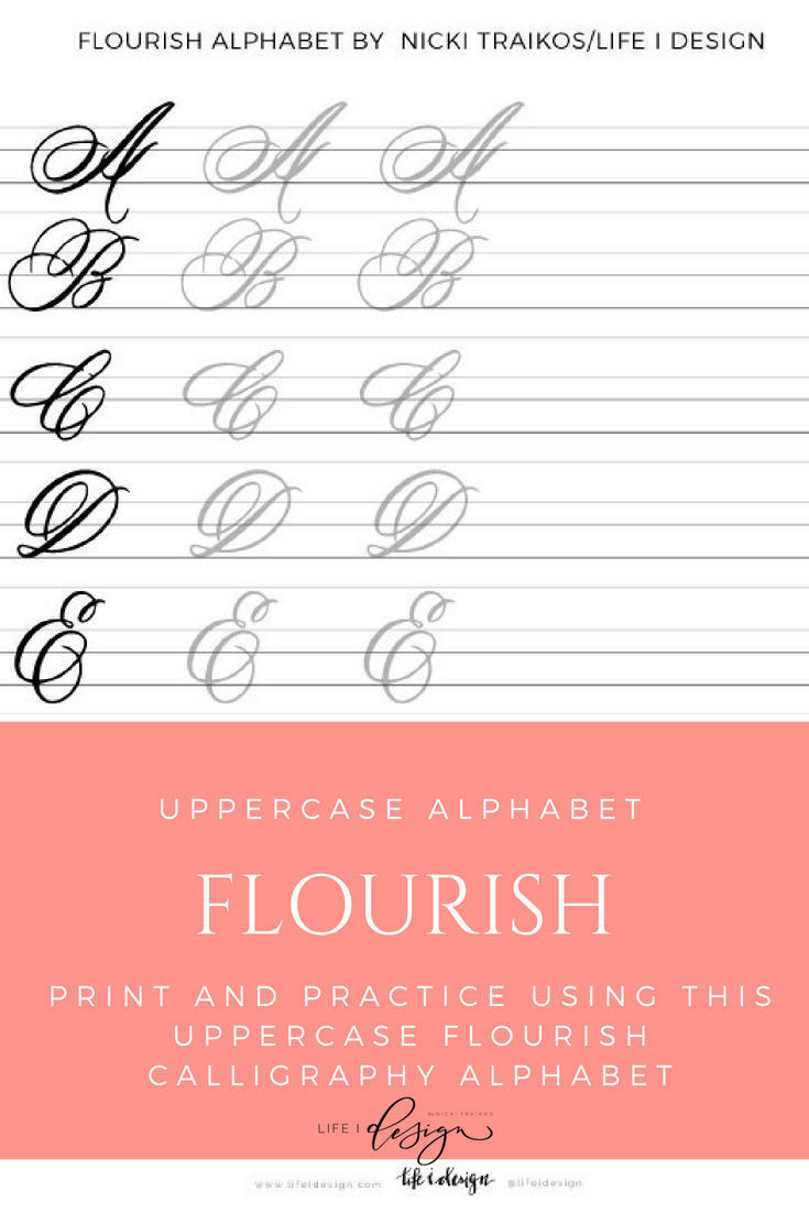 calligraphy worksheets