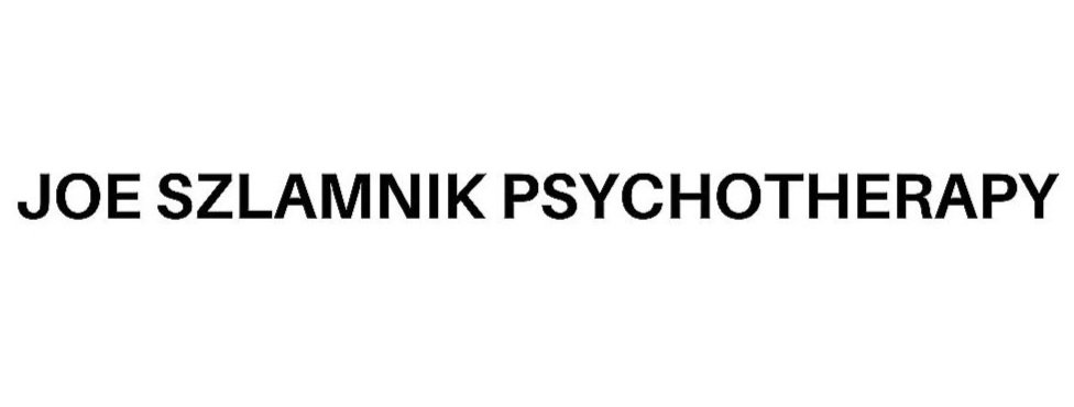 Joe Szlamnik, Psychotherapy