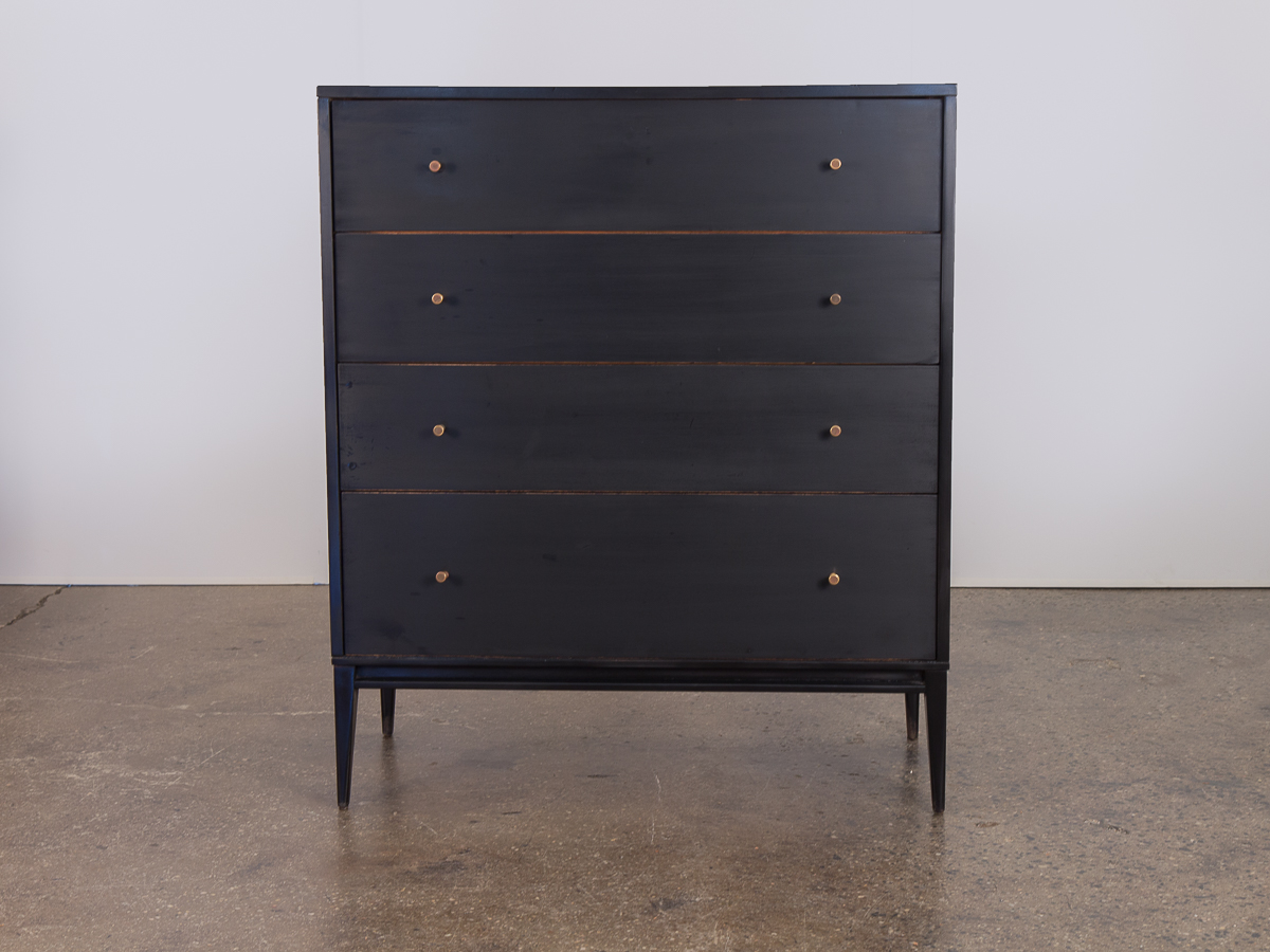 Paul Mccobb Ebonized Dresser For Planner Group Oam