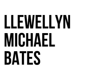  Llewellyn Michael Bates