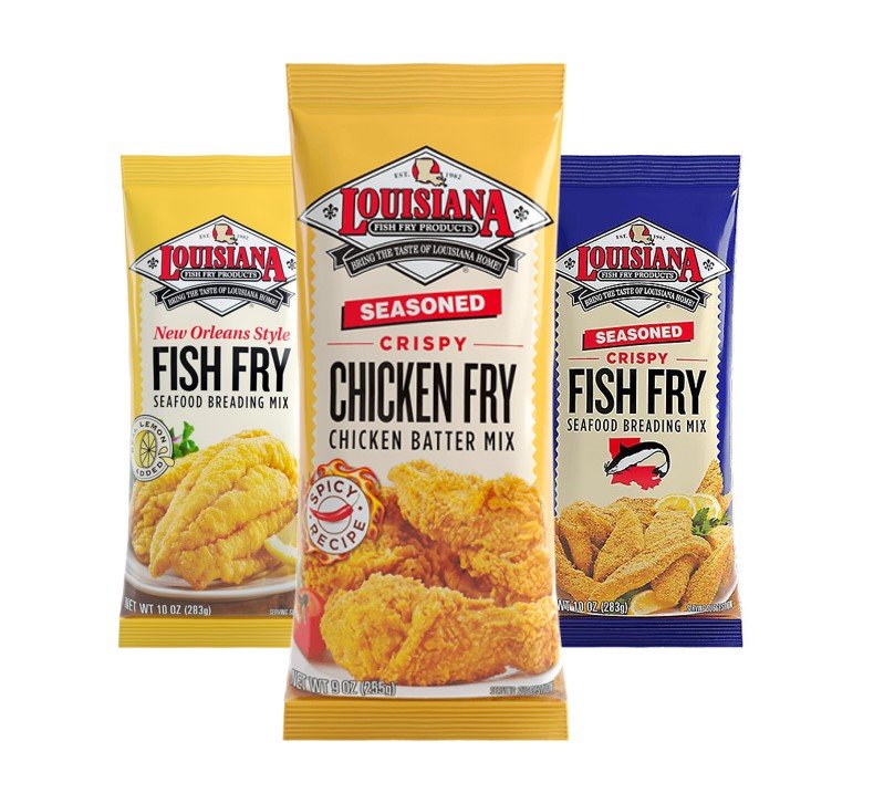 Louisiana Fish Fry Seasoned Chicken Batter Mix, 9 oz