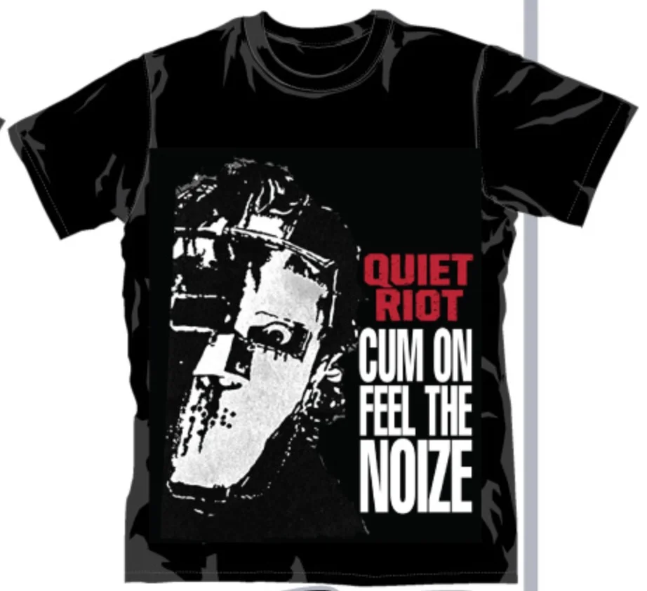 quiet riot t shirt