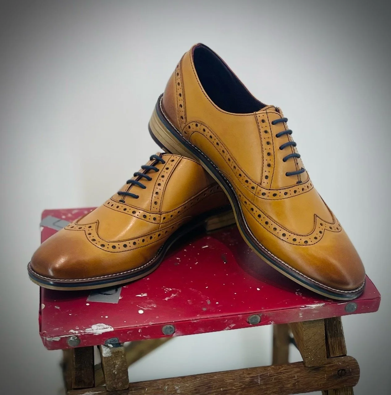 London Brogues Ripley Tan — Symonds of 