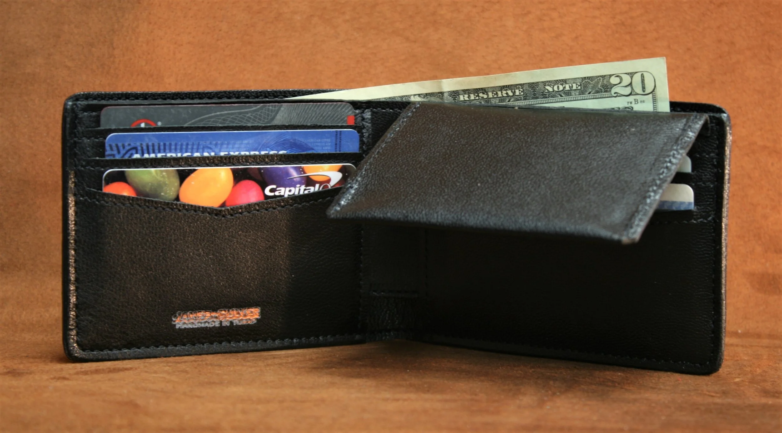 長財布 you a use Wonder wallet (Lizard brown) Genuine Lizard Wallet #E-02 Available in Dark Brown or