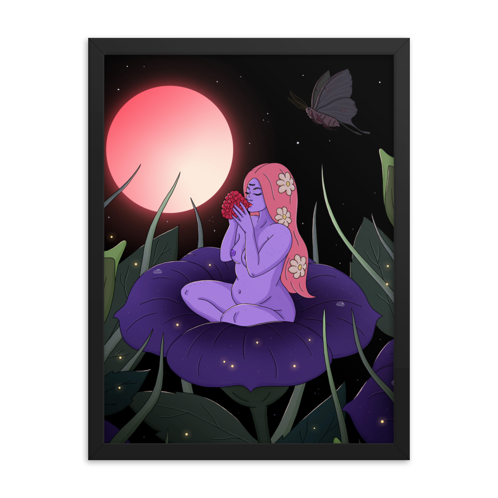 Full Flower Moon Print — Robin Eisenberg Full Flower Moon Print — Robin Eisenberg