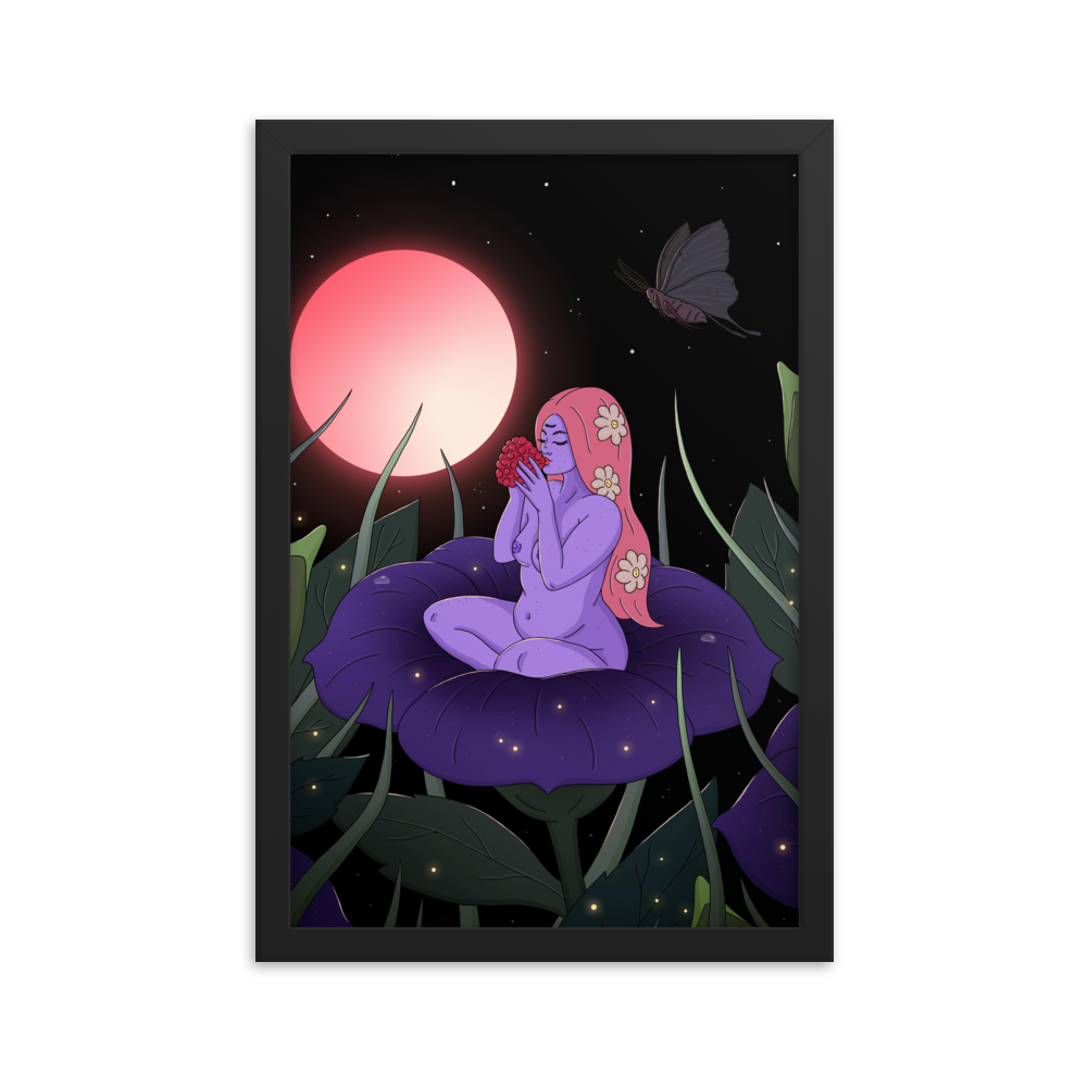 Robin Eisenberg アートプリント ポスター Full Flower Moon Print — Robin Eisenberg