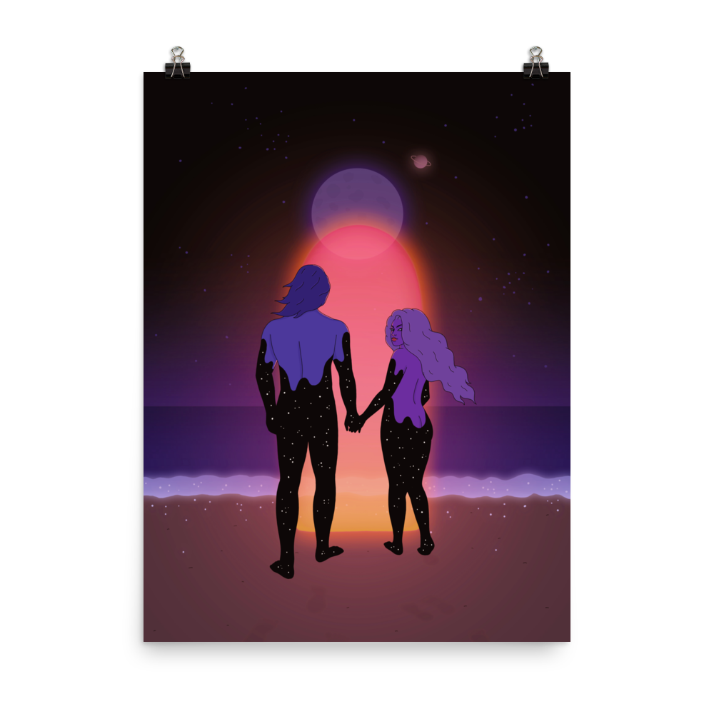 Robin Eisenberg アートプリント ポスター Full Moon Portal I Print — Robin Eisenberg