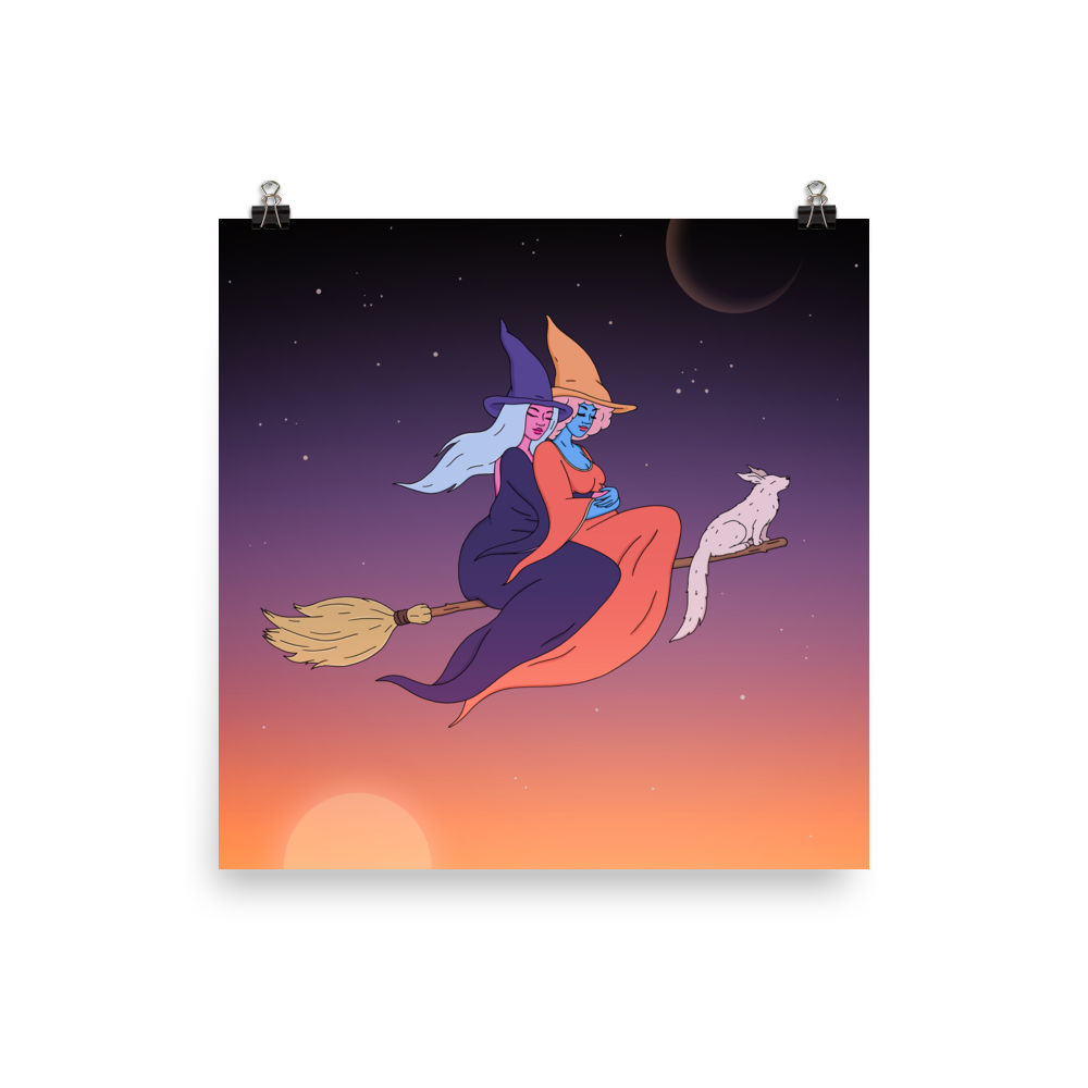 Robin Eisenberg アートプリント ポスター Full Flower Moon Print — Robin Eisenberg