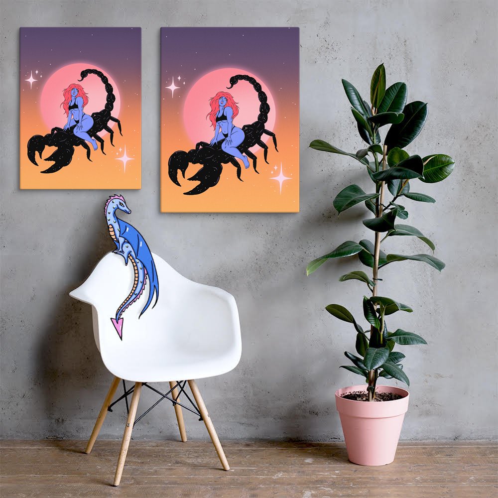 scorpio moon print by robin eisenberg — Robin Eisenberg