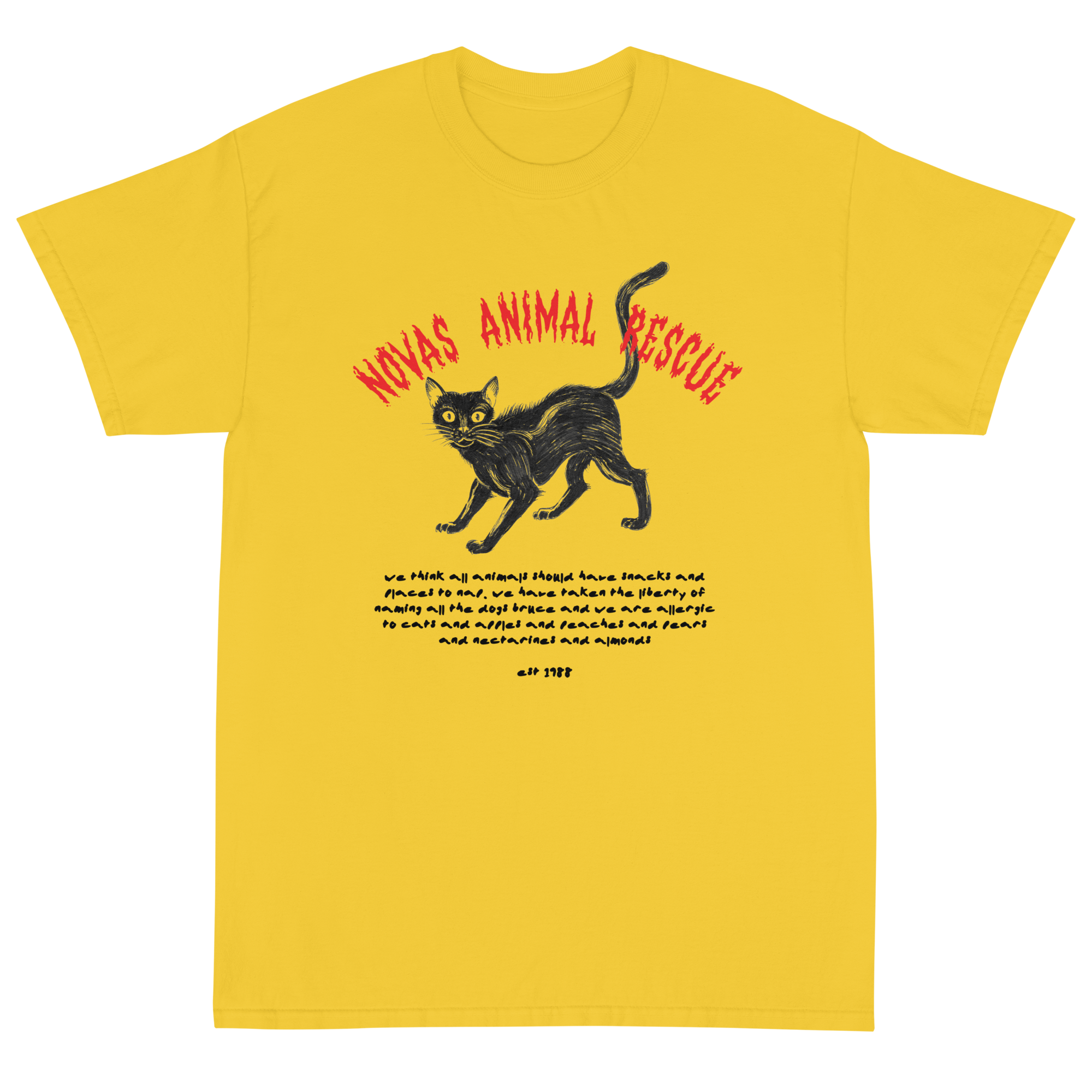 Cat rescue t shirts hot sale