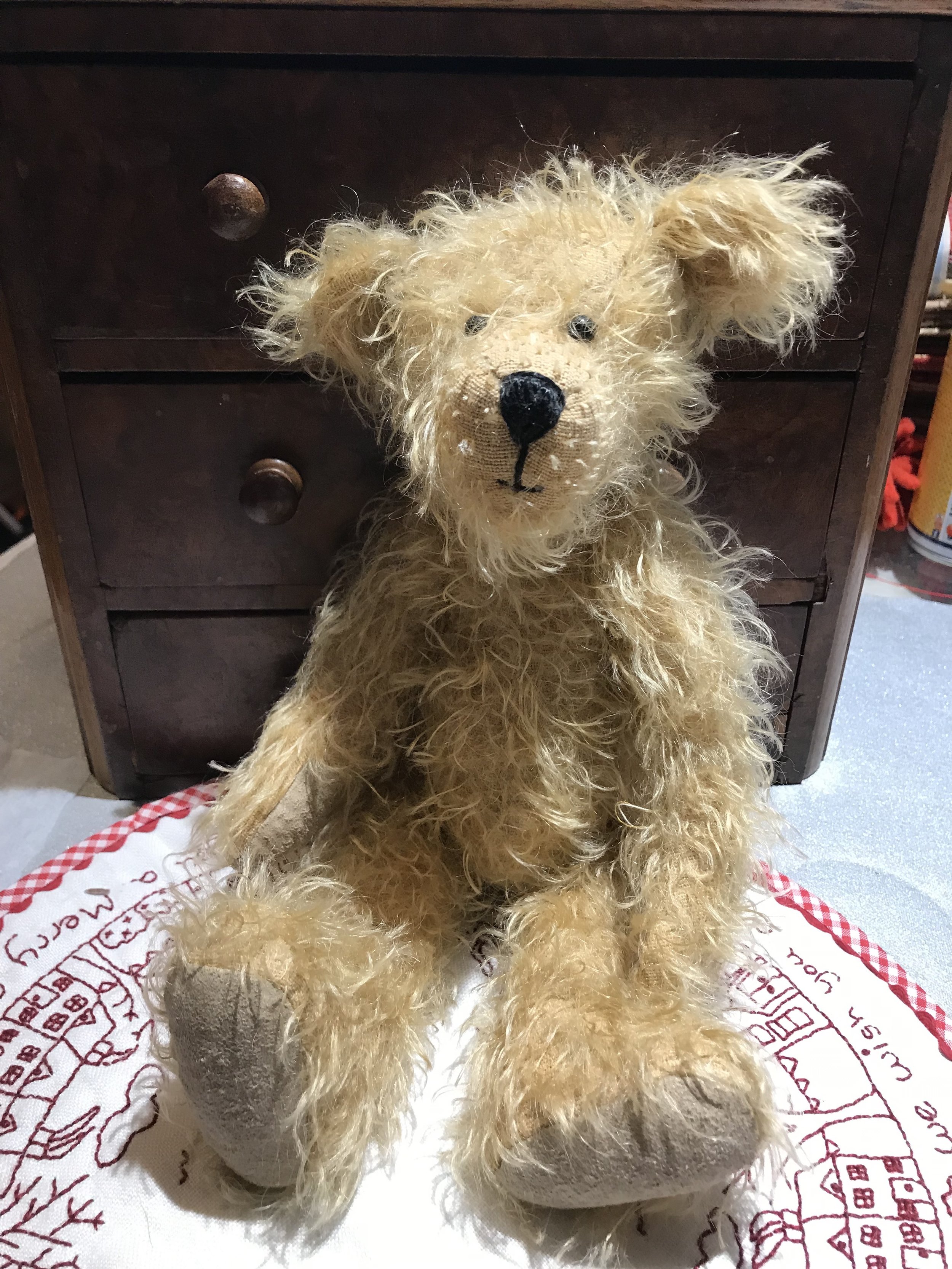 mohair teddy bear kits