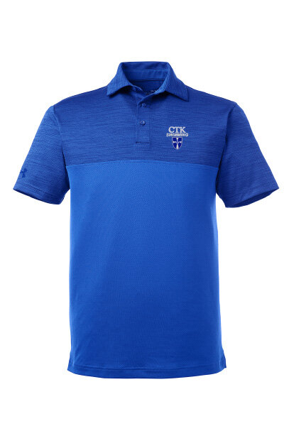 CTK Fanwear - Shield Logo Under Armour Men's Corporate Colorblock Polo 1348082 — Promothreads Apparel Orders