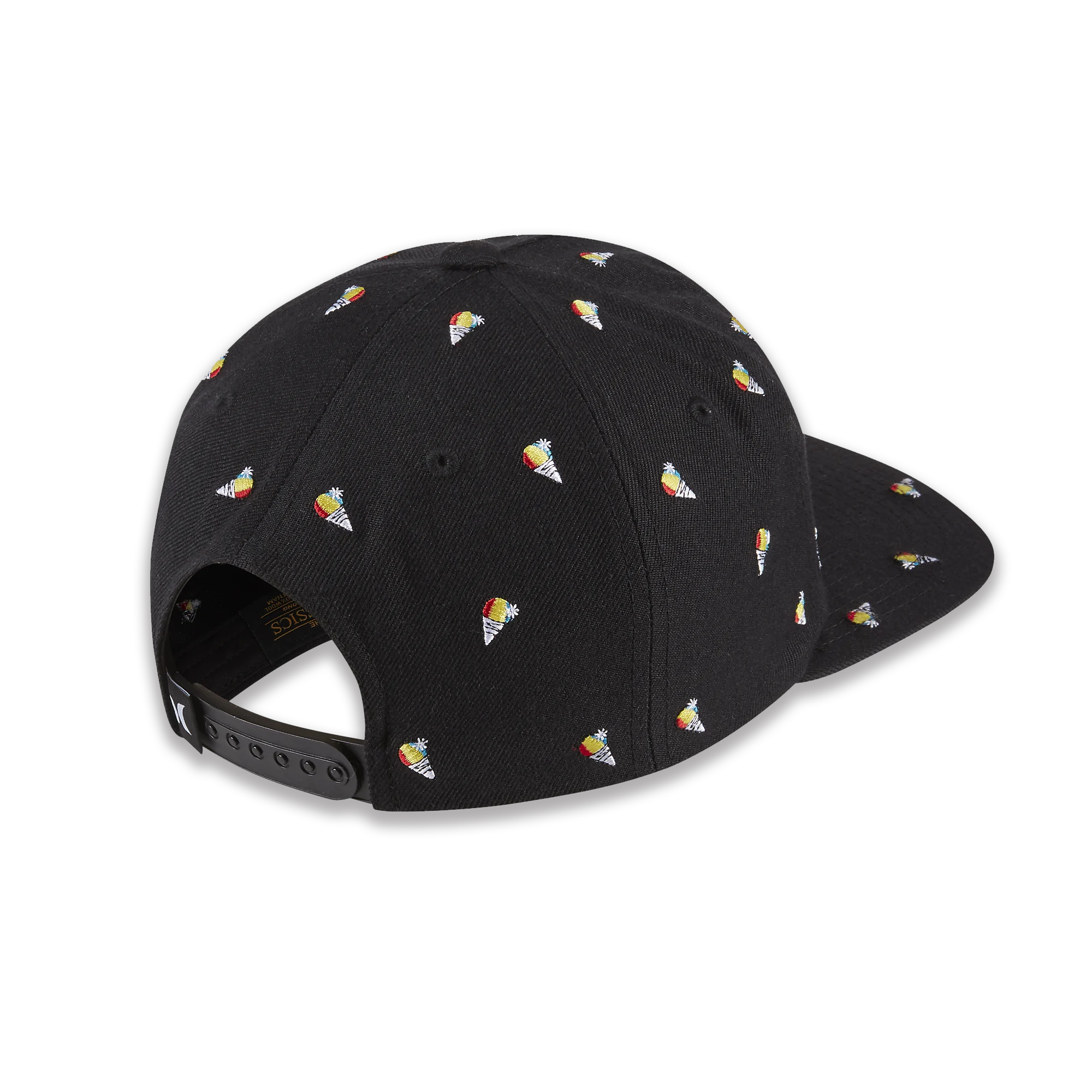 black hurley hat
