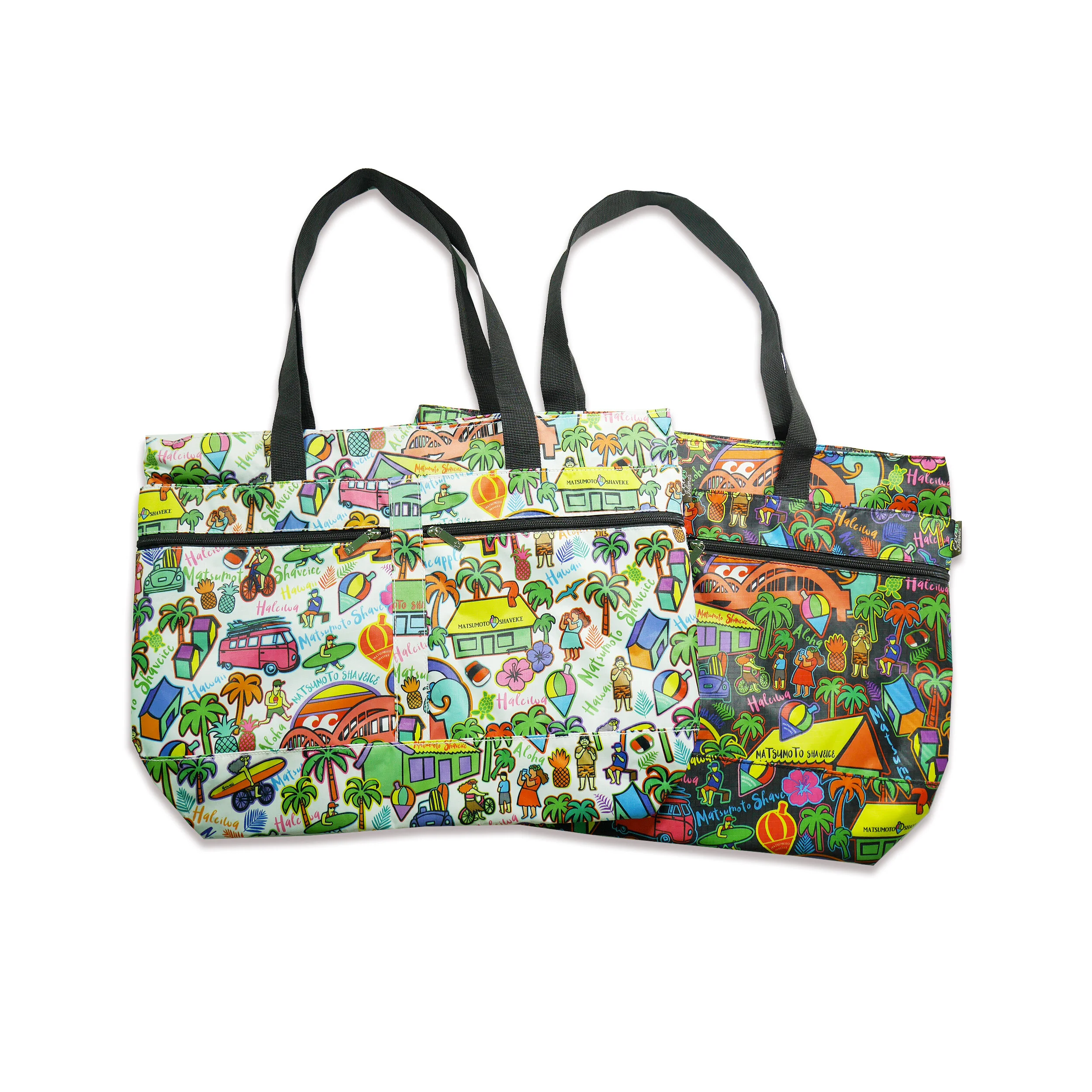 rectangular beach tote