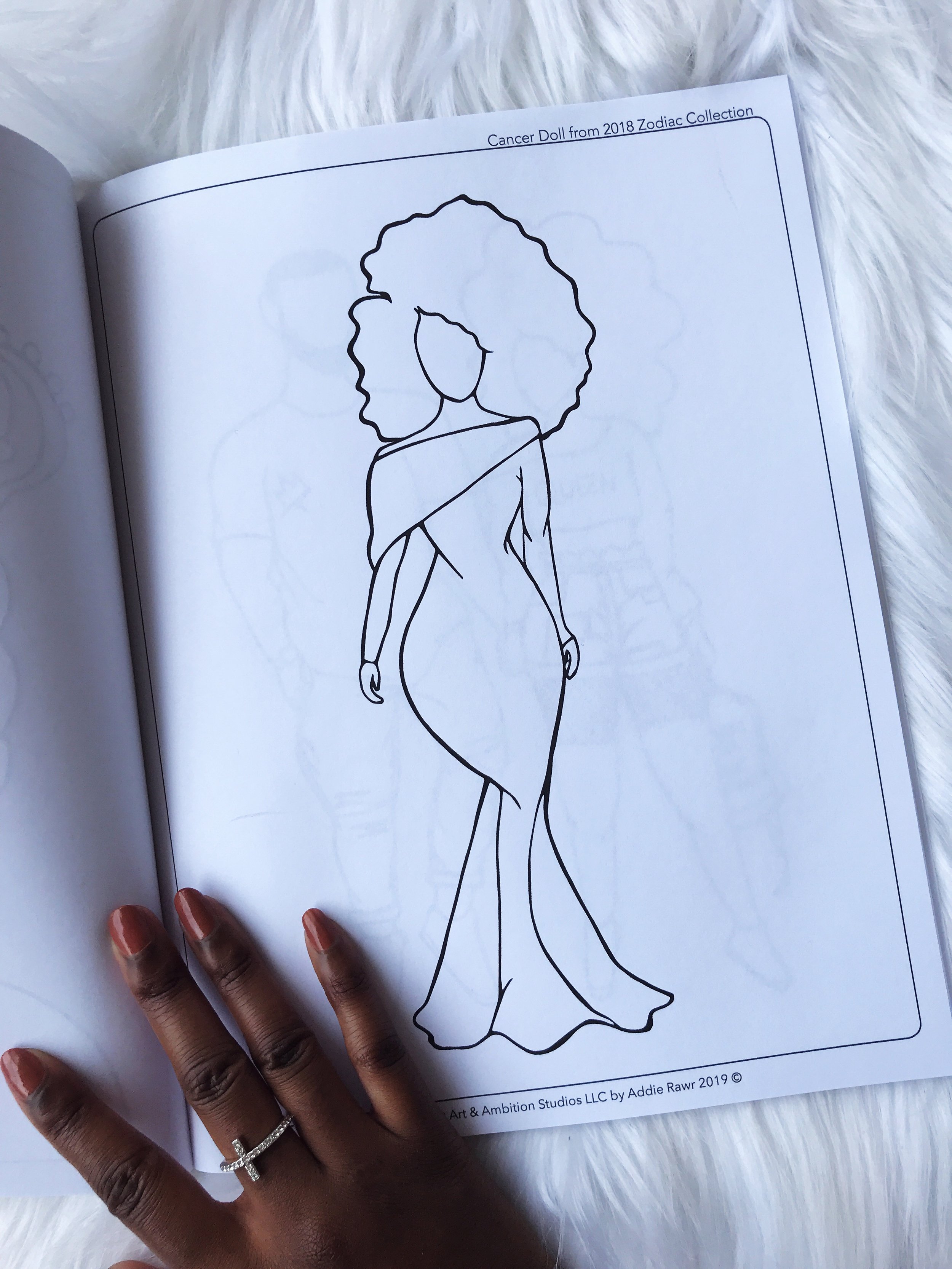 coloring dolls art