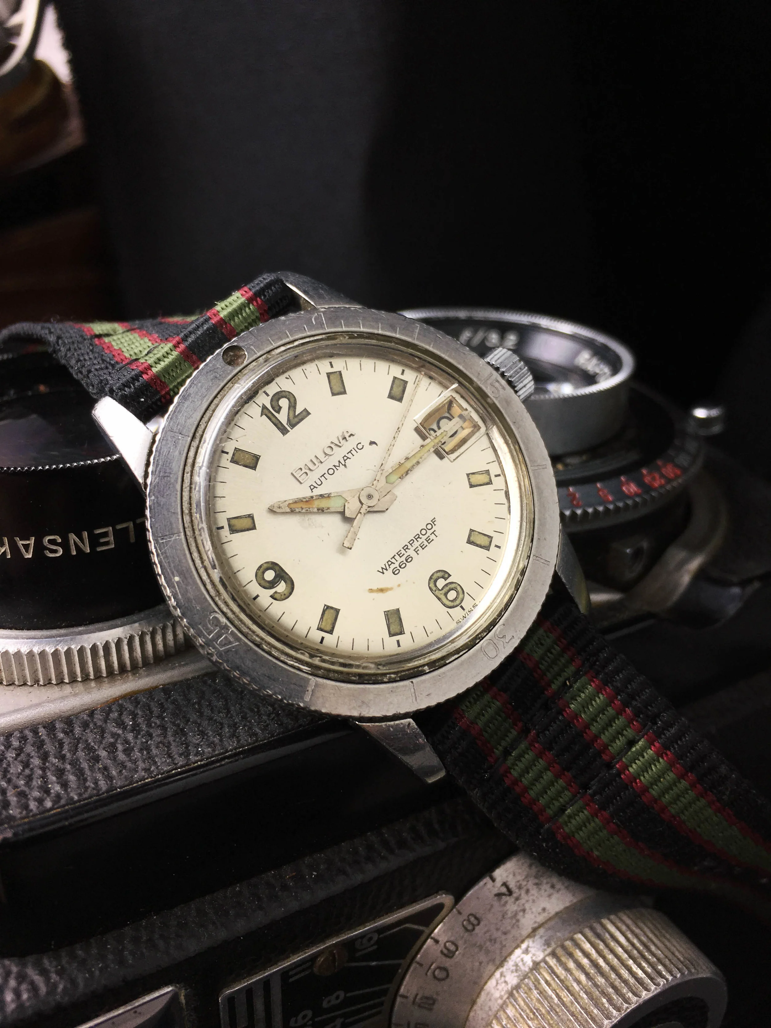 bulova vintage diver